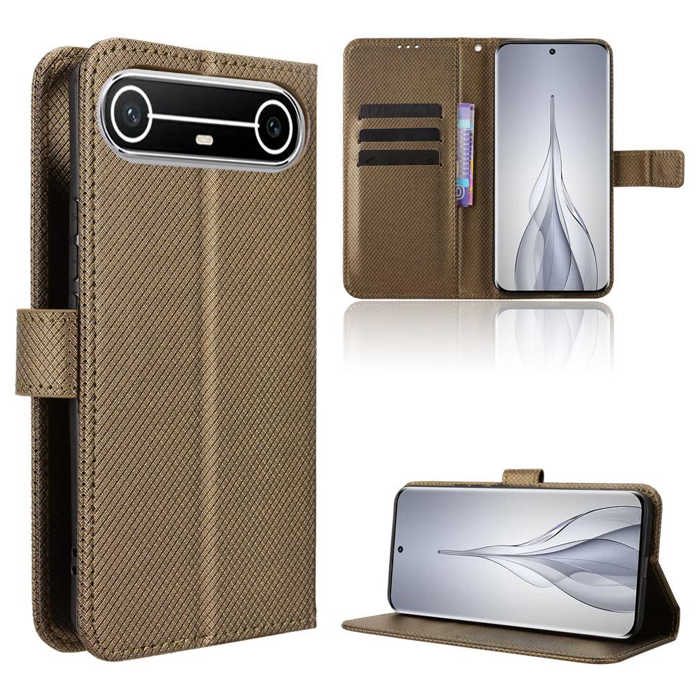 Flip Cover for Tecno Pova Slim / Tecno Spark Slim PU Leather Full-Body Protection [RFID Blocking] Phone Cases Wallet Cover