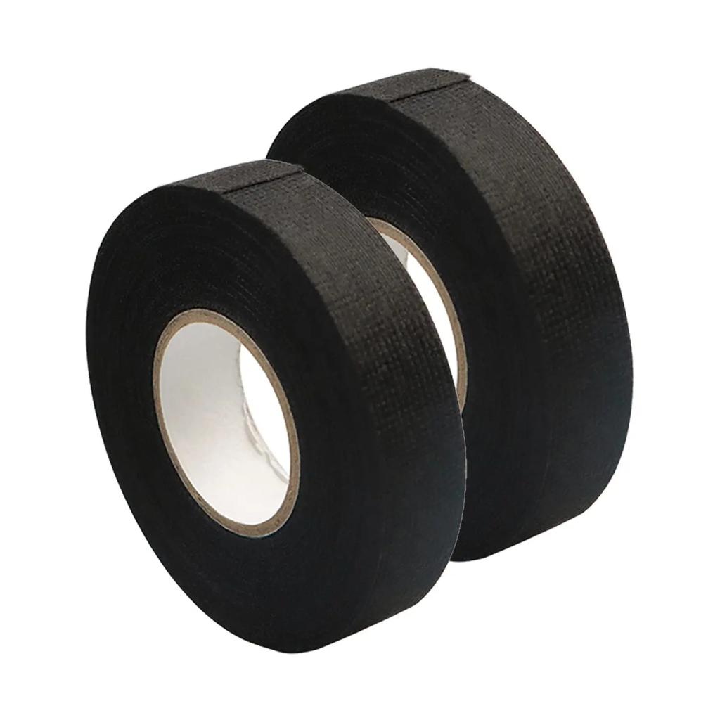 Fiberglass Cloth Tape 9/15/19/25mm – High Temp Resistant Wire Harness Wrap for Car Engine, Electrical Cable