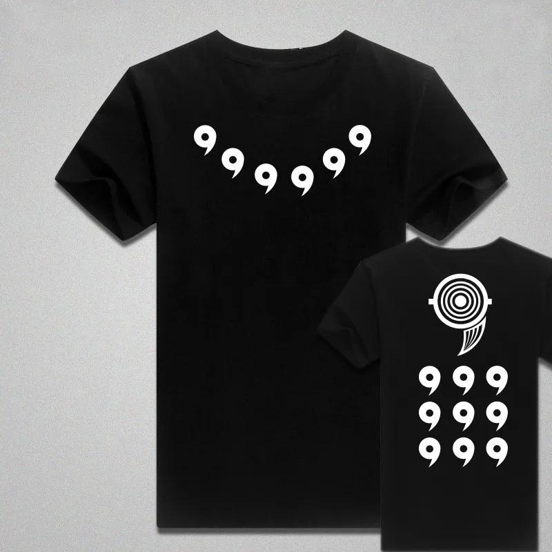 Uzumaki Naruto Sasuke Childhood Same Short Sleeved Tshirt for Unisex Naruto Anime Cosplay 2026 Summer New Dressing Top Streetwear