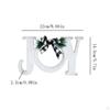 Christmas Table Decoration Xmas Party Decor Joy Word Statue Craft Holiday Prop Wedding