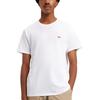 Levis Loose Fit Crew Neck Comfortable Short Sleeve T-Shirt Women Tops White 0019B-0001