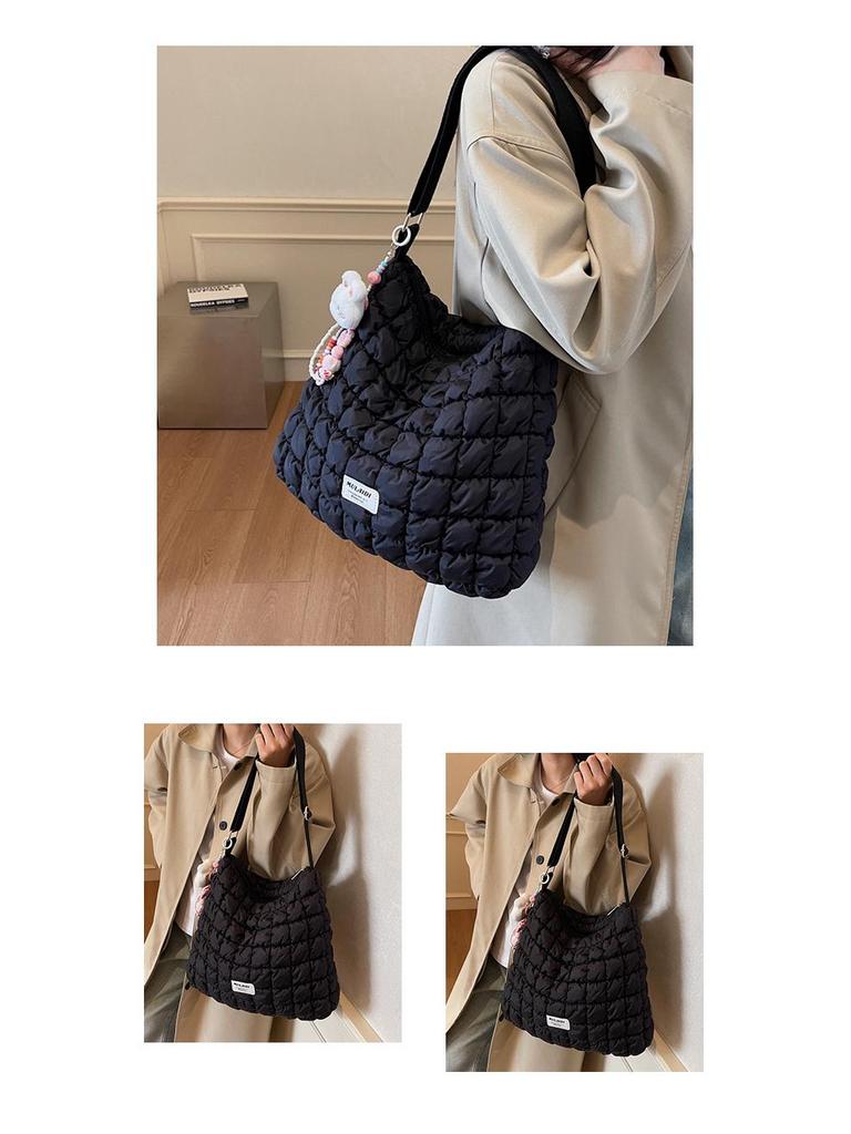 Women's Puff Crossbody Bag - Autumn/Winter Large Capacity Quilted Tote