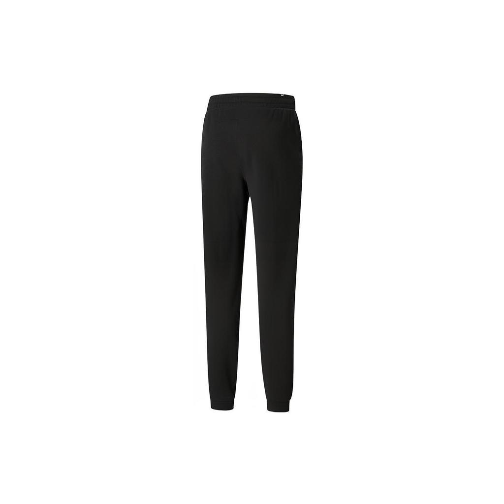 Puma Knitted Sweatpants Men's Black Moderate Cuffed Pants 846416-01