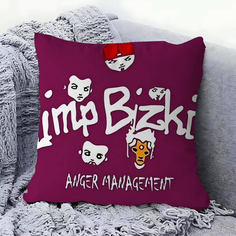 Band Limp Bizkit Decorative Room Aesthetics Pillow Case Home Decor Bedroom Sofa Bed Couch Pillow Cover 45x45