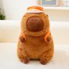 Cute Cartoon Animal Basketball Backpack Capybara Plush Toy Kawaii Stuffed Doll Home Decor Gifts For Kids