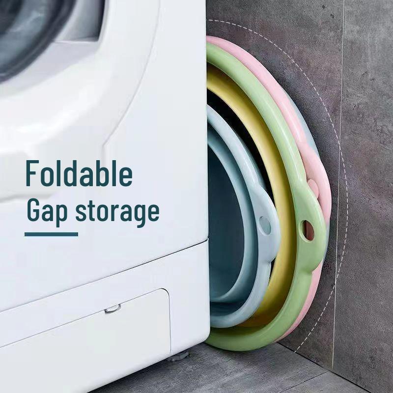 Portable Folding Washbasin for Home, Dorm, and Travel - Large and Small Sizes Available