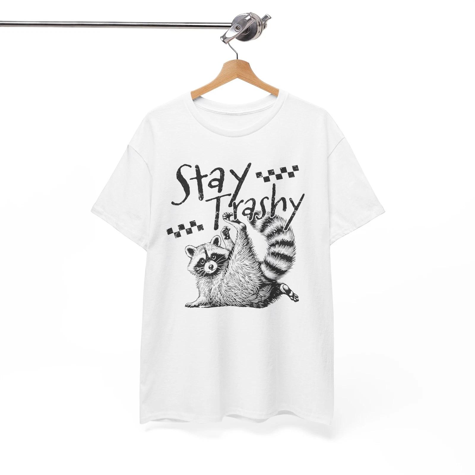 Raccoon Humor T-Shirt - Intelligent & Clever Tee for Comedy Fans S