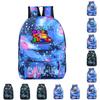 Stylish Among Us Backpack With Starry Background Perfect For Boys And Girls