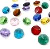 Sky Voyage Octagonal Beads, Suncatcher Octagon Parts, 14mm, 1 Hole, 100 Pieces (Colorful)