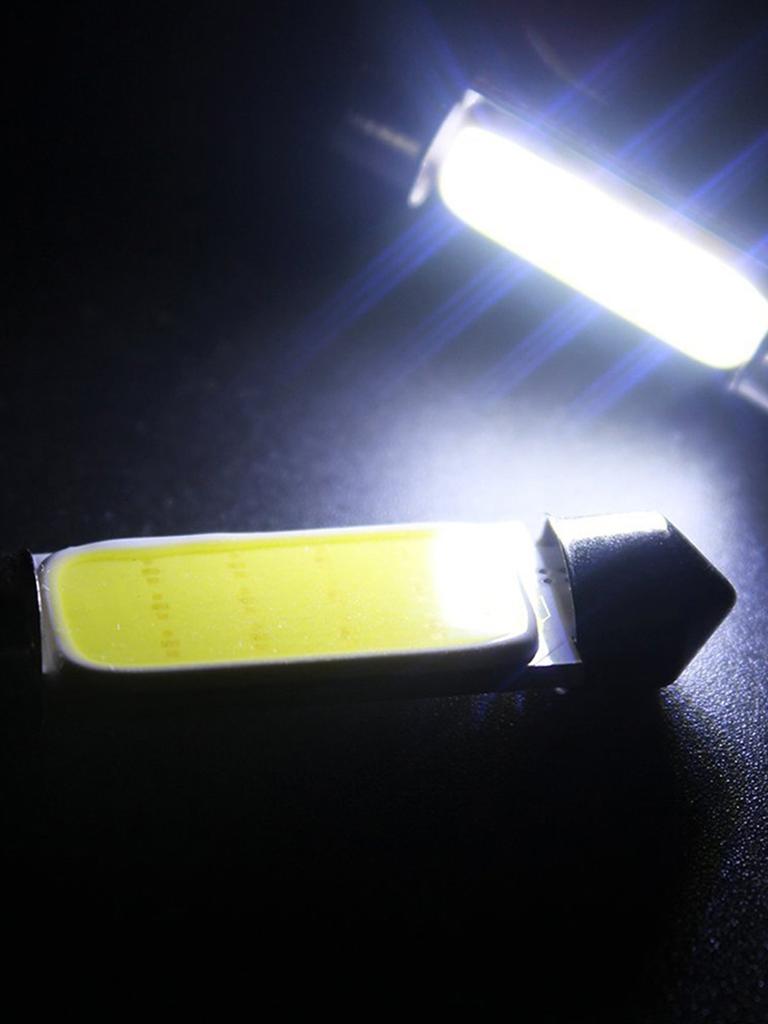 White Cob C5W Car Auto Festoon Dome Interior Led Reading Light Lamp Map Roof Reading Bulb  31Mm Wholesale