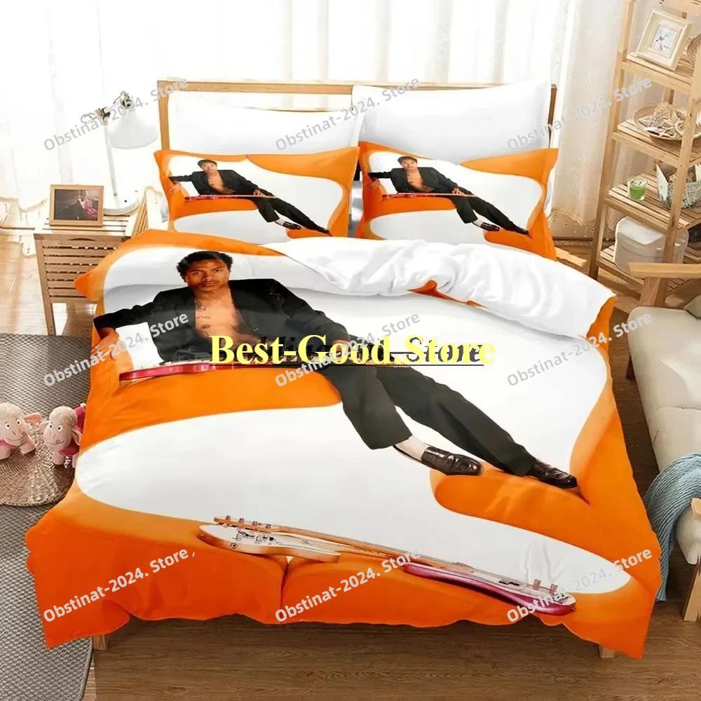 Steve Lacy Beding Set Single Twin Ful Quen King-Sized Dimensionsd Dimensions Bed Linen Set Aldult Kid Bedrom Duvetcover Sets 3D Print Anime Bed Shet