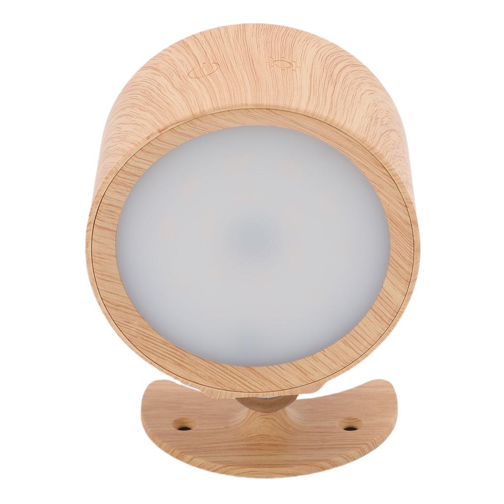 LED Wall Mounted Reading Light Cordless Stepless Dimming Rechargeable 360 degrees Rotating Touch Control Wall Light