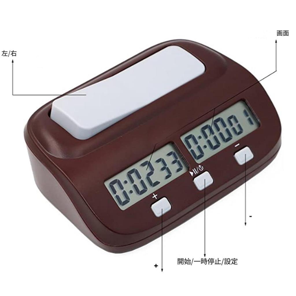 Chess Game Timer for and Chess Sports Time Management Clock, Shogi, Go, Games,