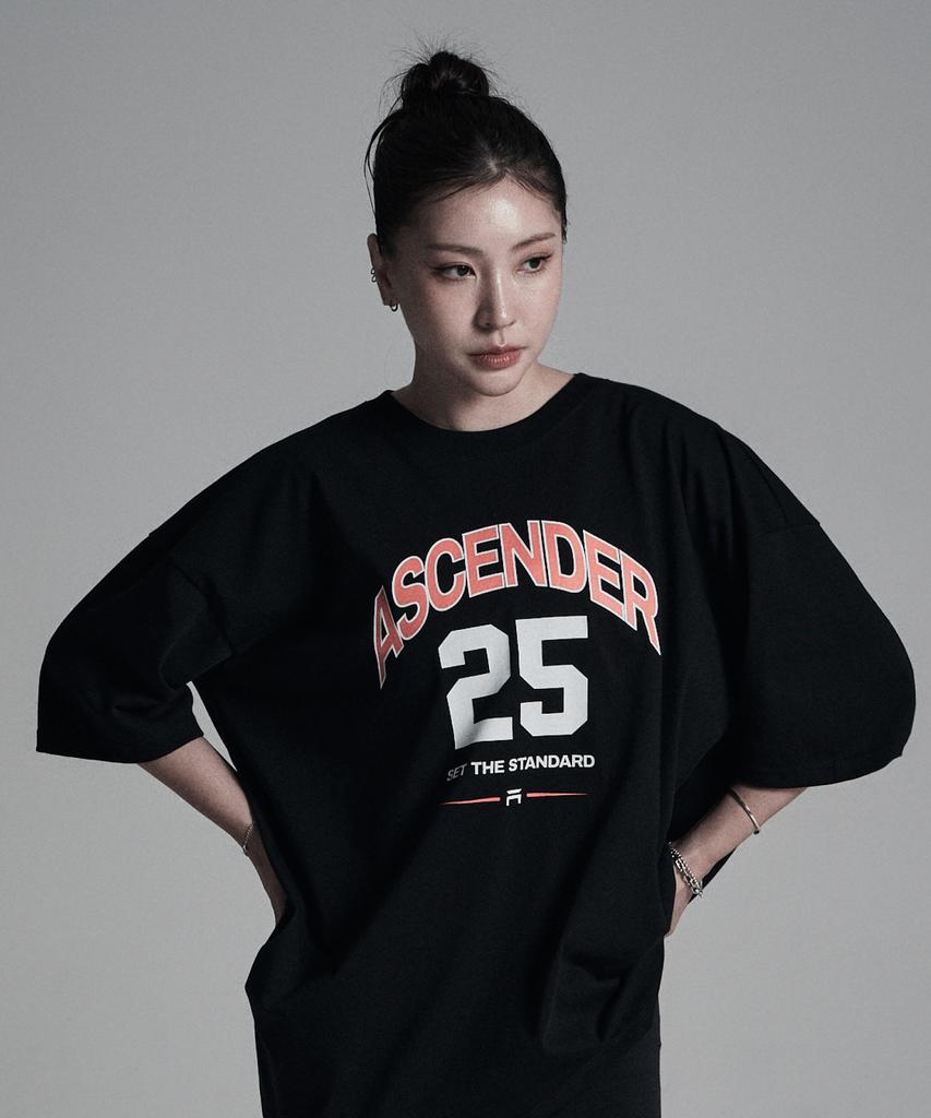 Eosendeo 25 Numbering Oversized Short Sleeve [Black]