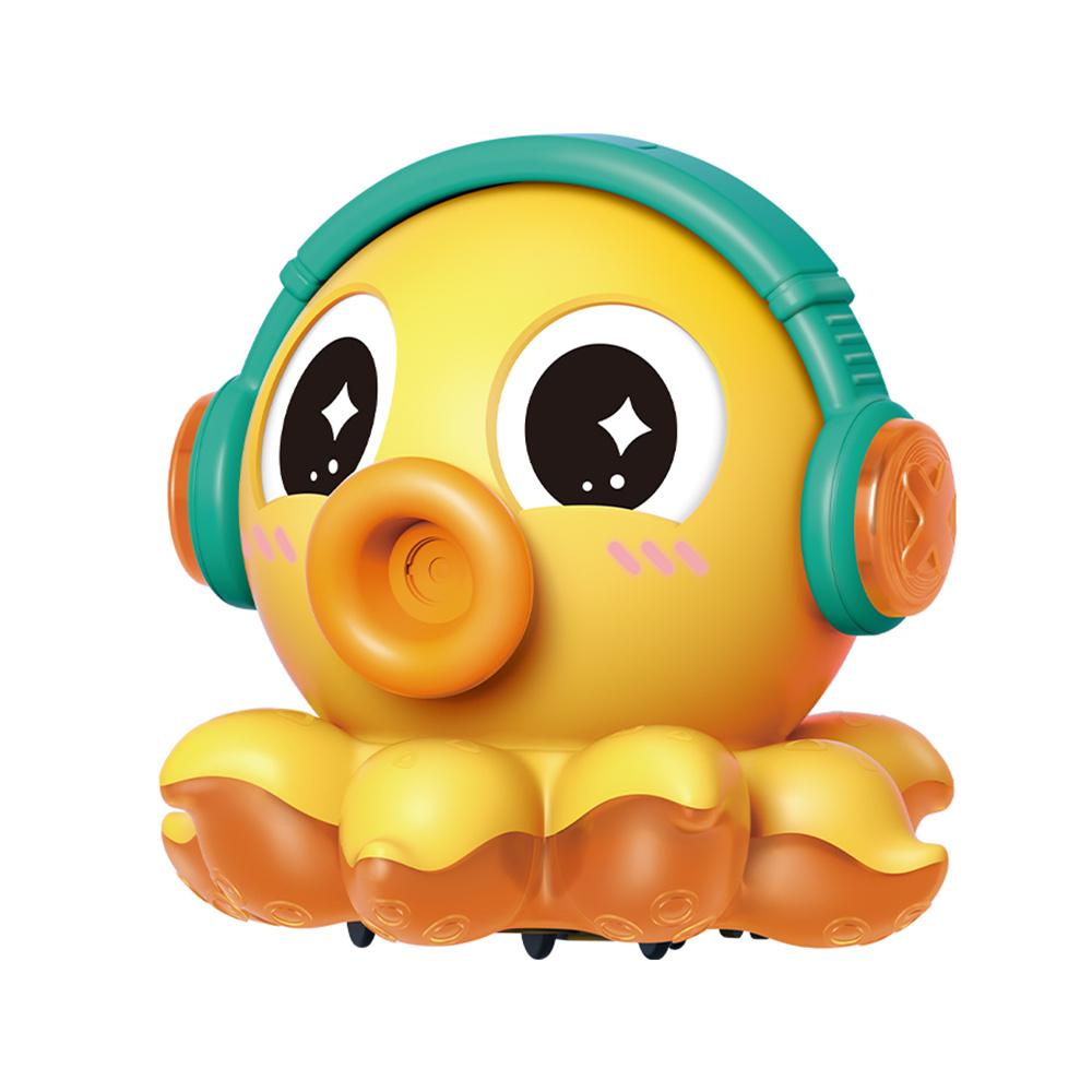 S-006A Electric Octopus Toy with Music/Light/Spray Function Multidirectional Octopus Toy