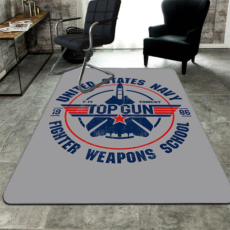 Top Gun Rug Floor Mat for Living Room or Bedroom Soft and Comfortable Carpet a Gift for Birthday and Holiday.DFF0925294