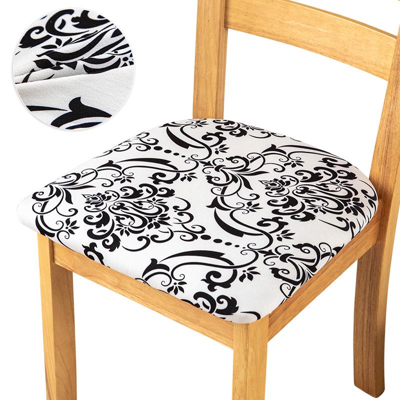 Real Waterproof Chair Cover Stretch Dining Room Seat Covers Chair Cheap Washable Jacquard Chair Covers For Home Hotel Kitchen