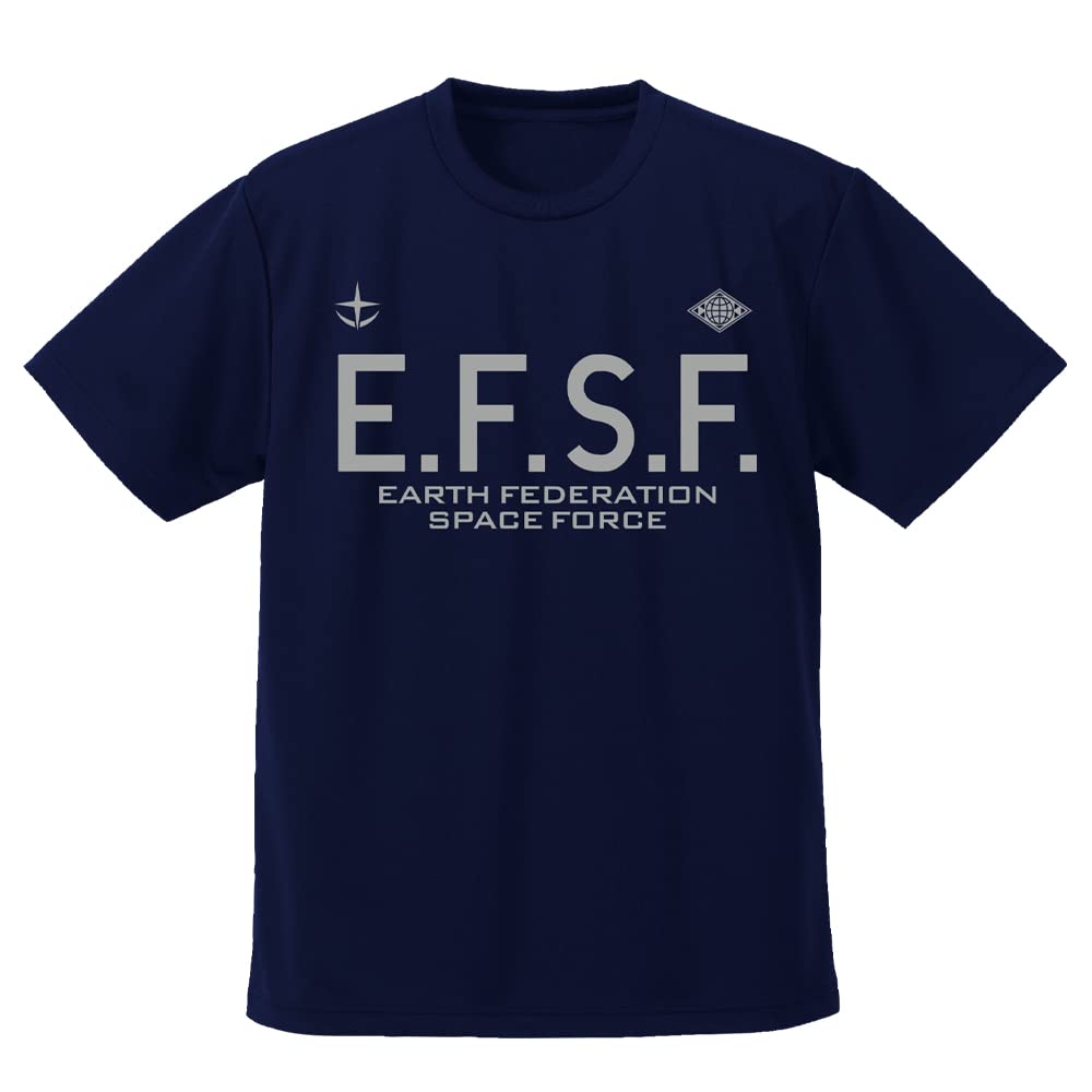 

Cospa Mobile Suit Gundam Earth Federation Space Force Dry T-shirt NAVY XL size