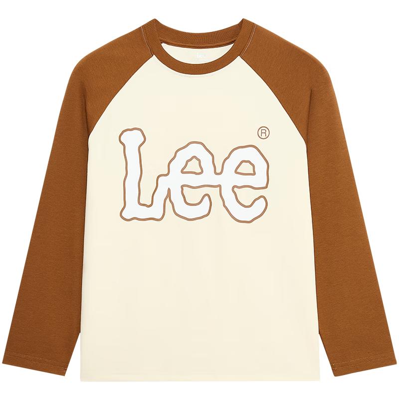LeeKids Детская охлаждающая антибактериальная футболка с длинным рукавом реглан color-block 140