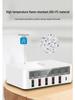 Multifunctional Fast Charging Wireless Smartphone Charger with Multi-Port USB – US & EU Standards