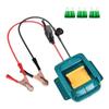 Car Jumper Cables for Makita/Milwaukee 18V 20V Li-ion Batteries Auto Accessories Adapter Car Supercharger Cables F8W3