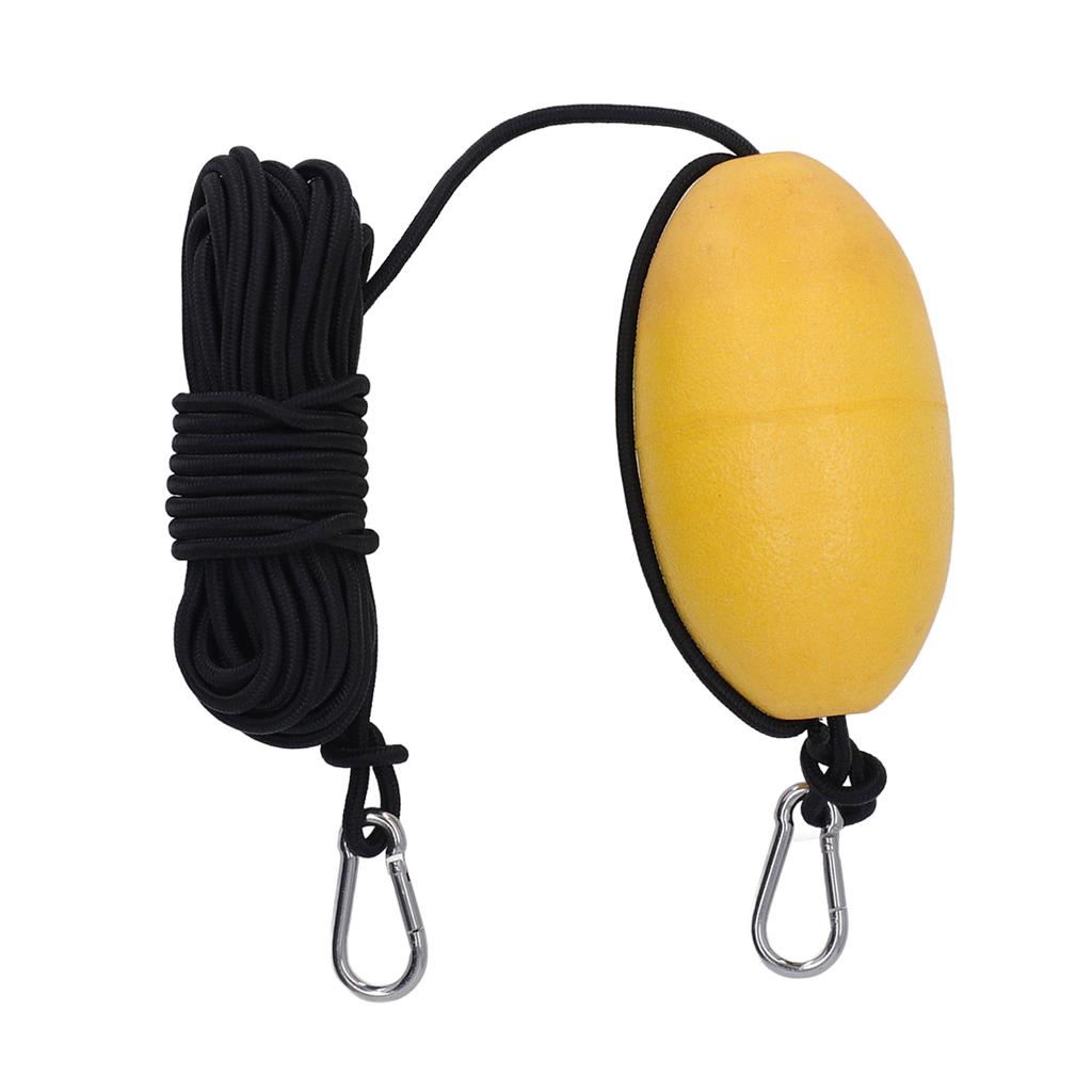 Kayak Drift Sock Anchor Fishing Boat Anchor Float Yellow Marine Kayak Drift Anchorwith Reinforced Webbing