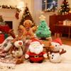 Regali Creativi per le Feste: Bambole di peluche ad albero di Natale, Babbo Natale, Renne e Altri Peluche a Tema Natalizio