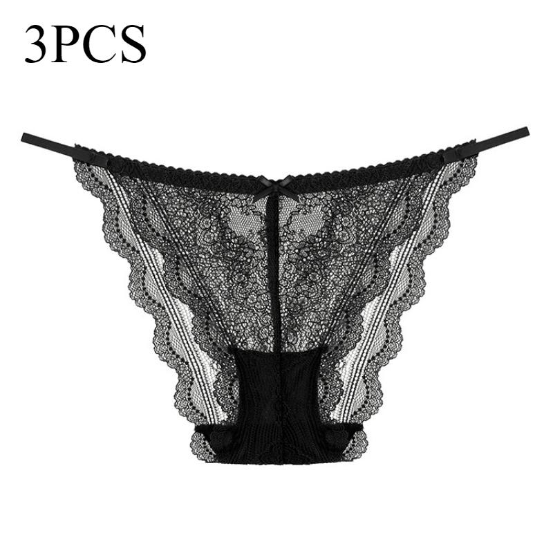 Sexy Lace Thin Triangle Breathable Comfortable Knickers Women's Underwear Panties