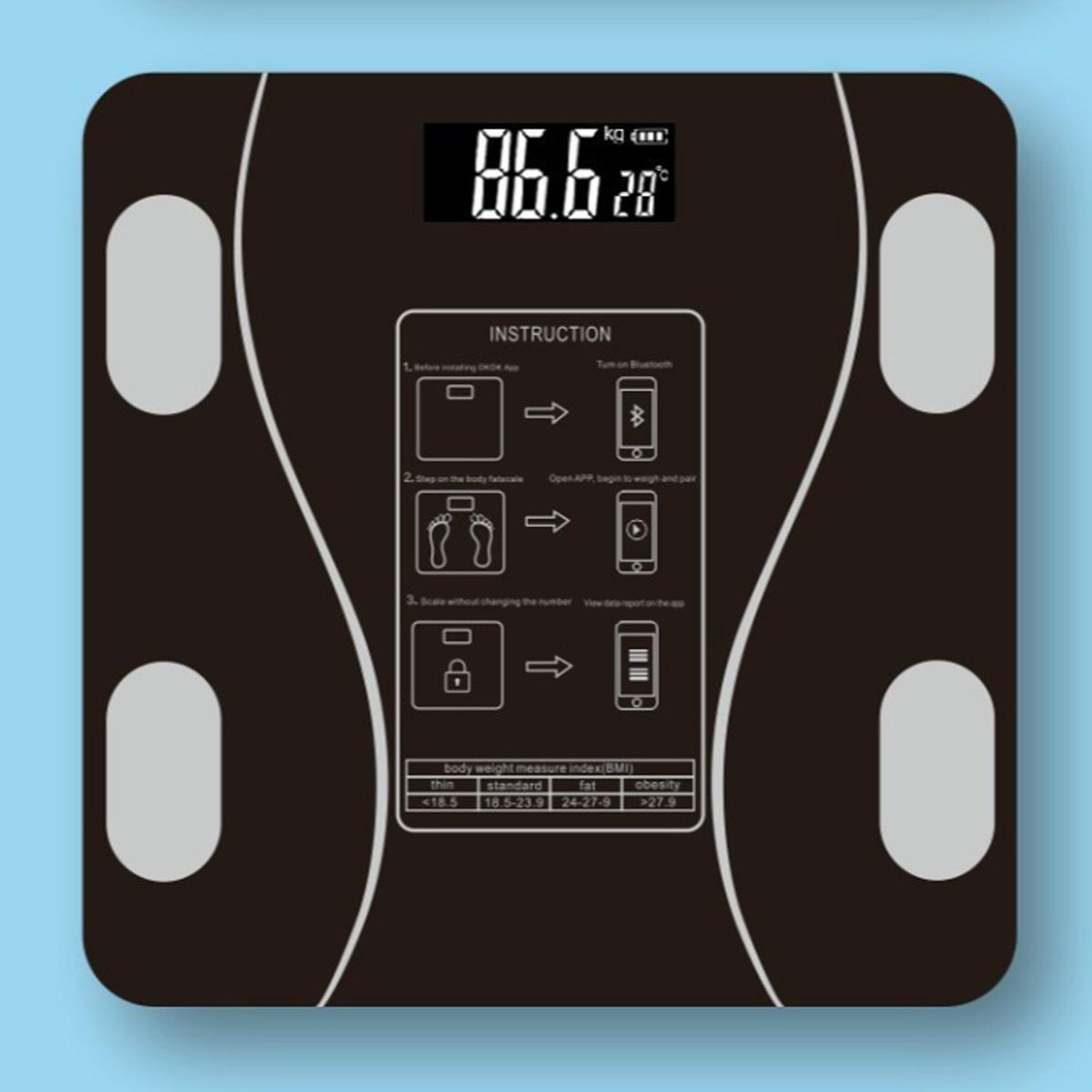 1pc Weight Scale, Household Small Electronic Scale, Precise Charging, Human Body Scale, Household Body Fat Scale