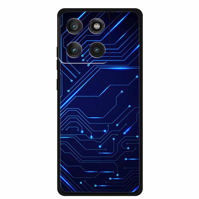 Custodia Morbida in Silicone TPU per Motorola Edge 60 Pro Cover Protettiva Stile Tech Coque per Moto Edge60 Pro Capa Nuova Antiurto Fundas