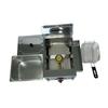 Commercial Deep Fryer Oil Portable Sturdy with Removable Basket 6L for Fried Chicken French