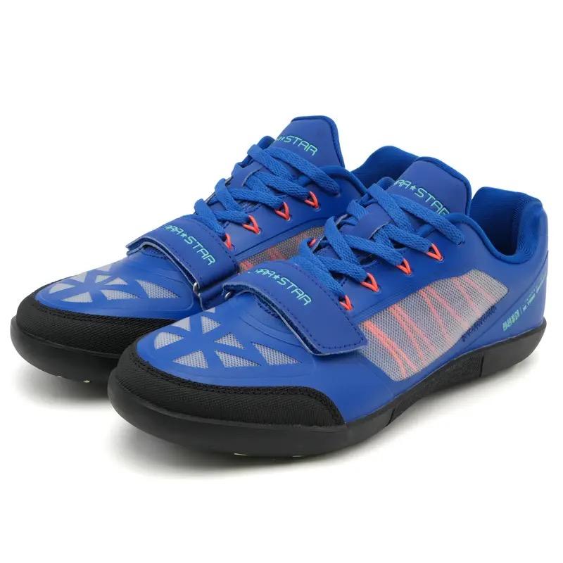 

LARA STAR Мужские Женские Профессиональные Дискобольные Туфли с Устойчивой Застежкой-липучкой, Соревновательные Ботинки для Толкания Ядра, Нескользящие Туфли для Перетягивания Каната, Размер 46 46 синий