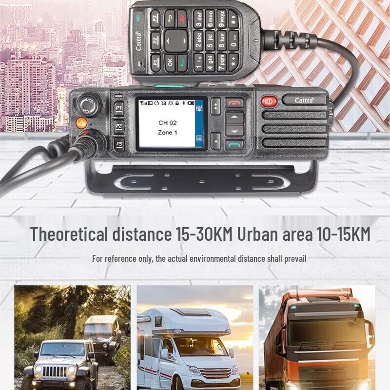 Caltta ZTE PM790 U(1) Professional Digital Trunking Vehicle Radio (CN version)
