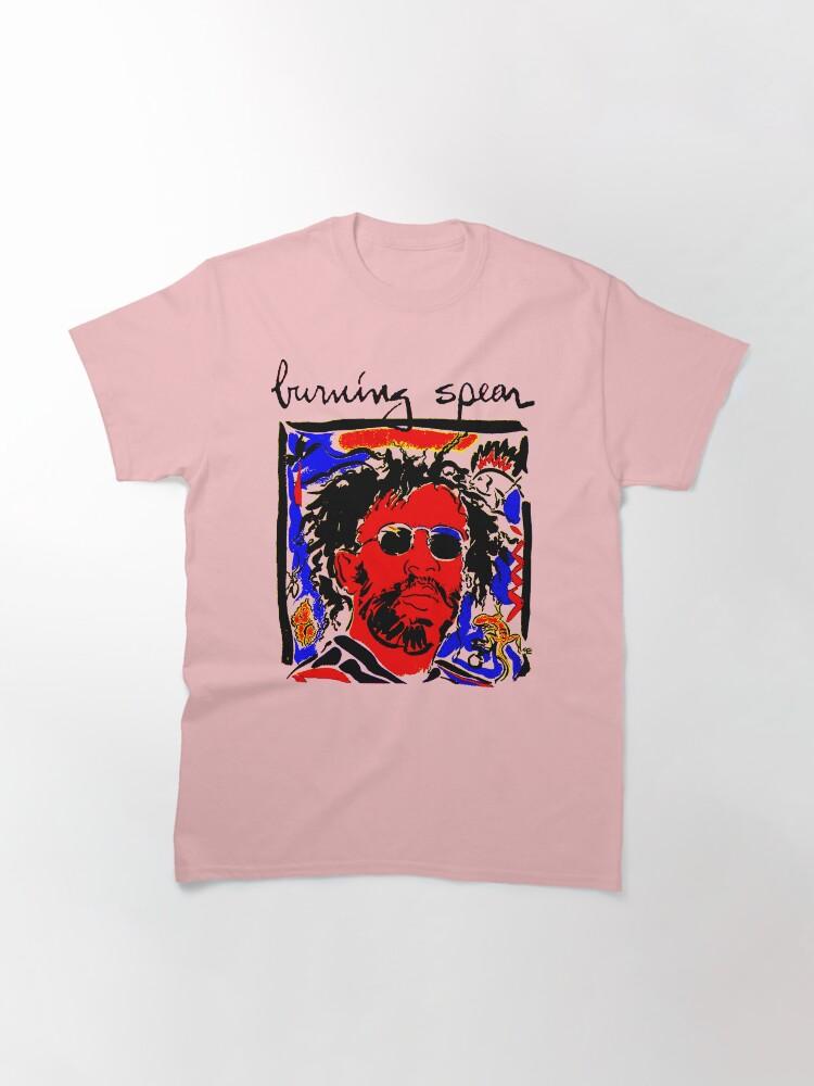 Burning Spear Hand Draw Face Roots Reggae Classic T-Shirt