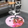 Charming Angel Chair Mat - Round Carpet for Home Decor, Office Use, Bedroom & Living Room Gift0509b