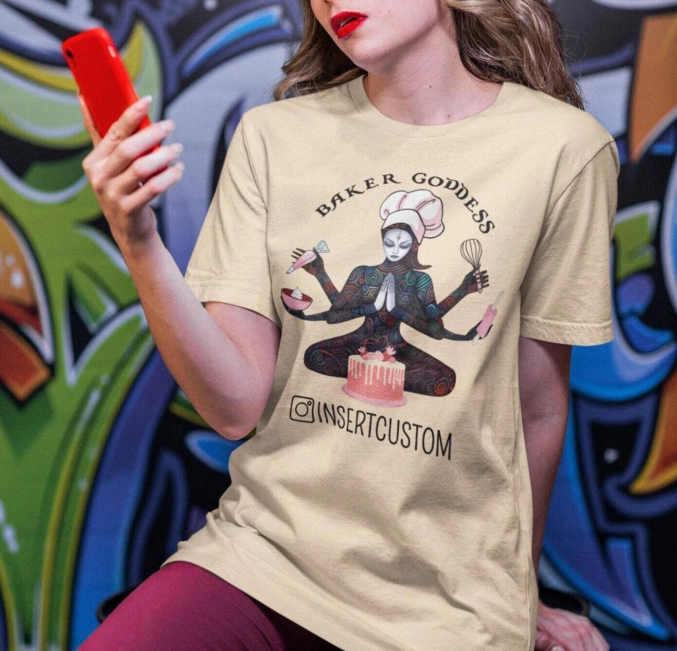 Baking Goddess T-shirt XL