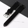 Vintage Leather Suede Watch Strap 14mm 16mm 18mm 20mm 22mm Watchband Gray Blue Brown Watch Bands Quick Release Wristband Belt