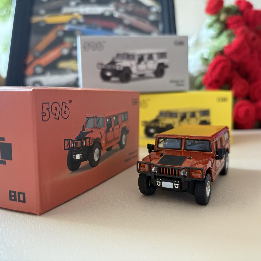 596 1/64 Hummer H1 Armored Car Alloy Car Diecasts & Toy Vehicles Car Model Miniature Scale Model Car For Children