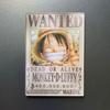 Kreativní magnet s plakátem Wanted z One Piece - Anime Kreslená Dekorace na ledničku & Samolepka na vzkazy
