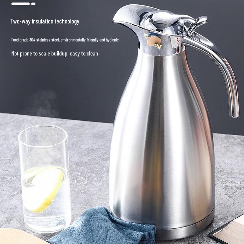 Yuzhou 304 Stainless Steel 2L Vacuum Thermos Pot