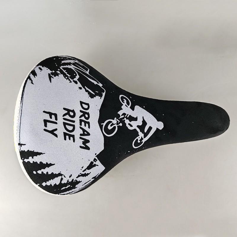 Vintage BMX Bike Saddle Comfortable Soft Durable Universal Seat Dirt Jump Cycling
