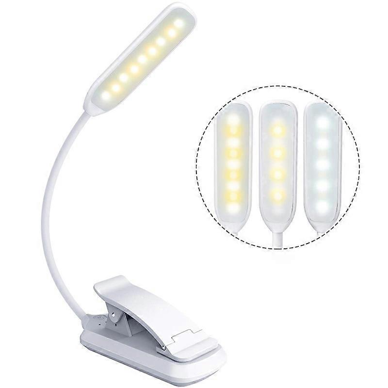 LED-Augenschutz-Leselampe Leselicht USB-Ladefunktion Leselampe