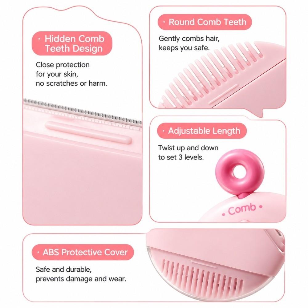 Portable Baby Haircut Comb Round Eyebrow Razor Shaver  for Trim Bangs And Broken Hair Bangs
