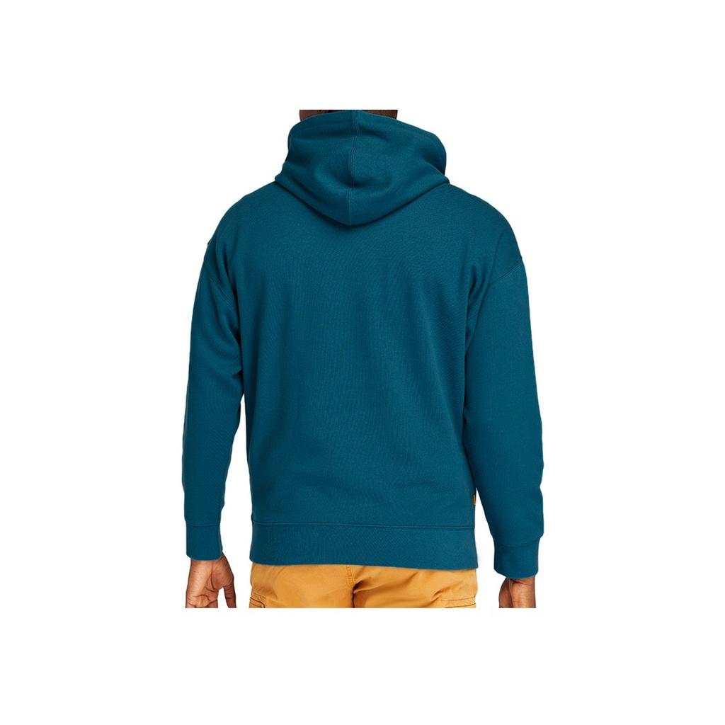 Timberland Letter Logo Printed Knit Hoodie Men hoodies Blue A2A1F-G94