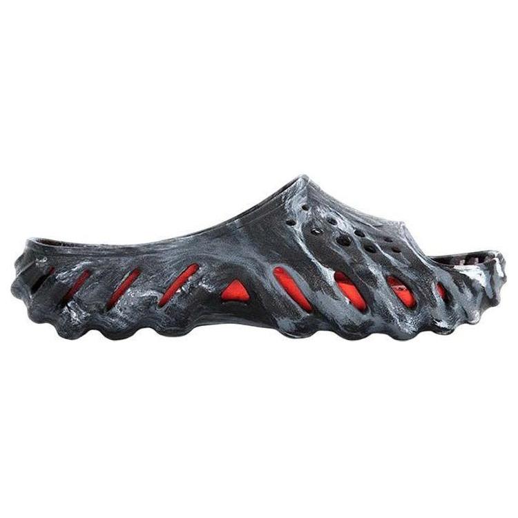 Crocs Marbled Echo Slide 'Black' 208467-0X9