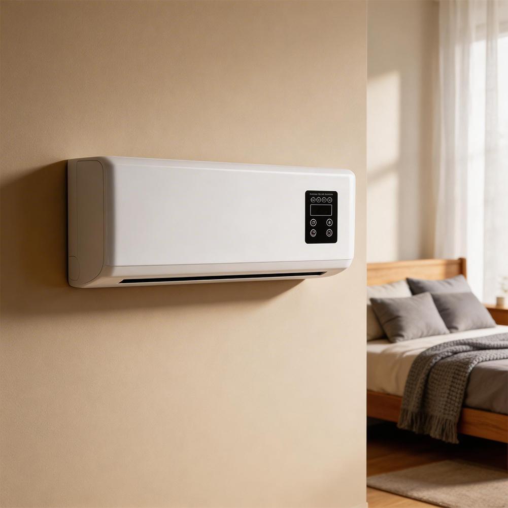 Air Conditioning Fan Wall Mounted AC For Sleeping Energy Efficient Air Conditioner Hvac System Low Noise Operation