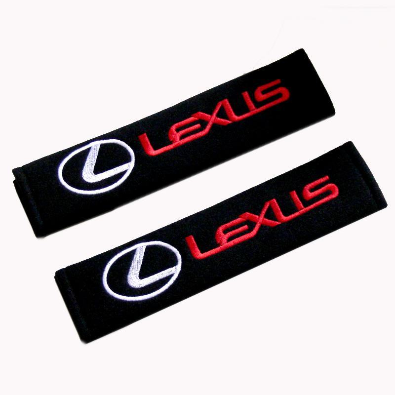 

Embroidery Car Headrest Neck Pillow Seat Belt Shoulder Pad Fit for Lexus RX330 IS250 Ct200h ES300h RX350 IS300h NX300h RX400h UX