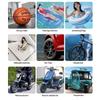 Portable Cordless Car Tire Air Inflator Fast Cold Inflation Accurate Gauge for Motorcycle SUV Daily Emergency
