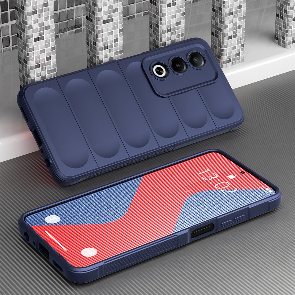 KEYSION Shockproof Matte Case for OPPO A3 Pro 5G A60 4G Anti-skid Soft Silicone Phone Back Cover for OPPO A60 4G A3 Pro 5G