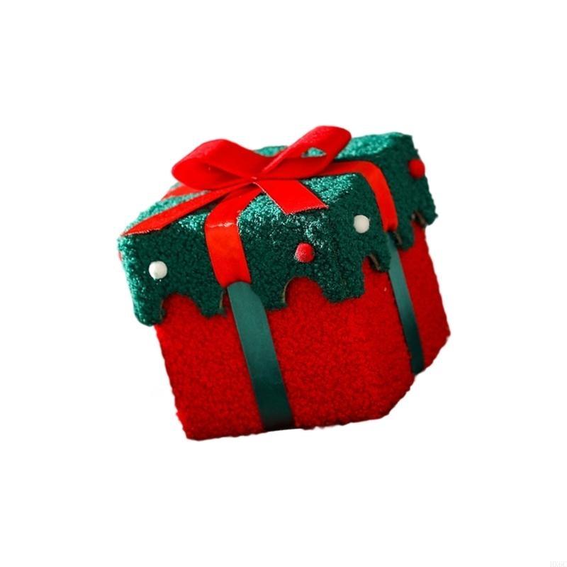 Handmade DIY Christmas Gift Box Recyclable Cardstock Lambswool Festival Decoration Storage HX6C